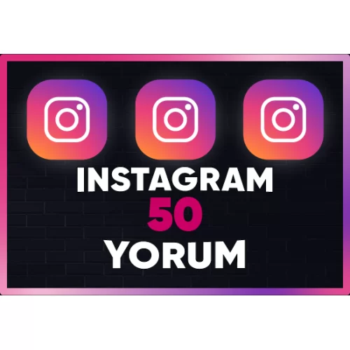  ⚡ GARANTİLİ  İNSTAGRAM 50 YORUM⚡